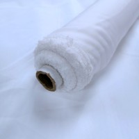 Budget Polyester by the Roll - WHITE