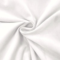 Cotton Velvet White