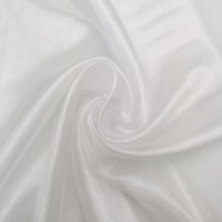 Plain Dyed Organza White (50 metres)