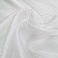 Plain Dyed Organza White (50 metres)