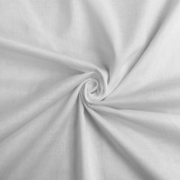 Soft Cotton Muslin - WHITE