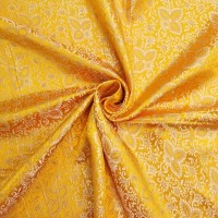 Indian Brocade Design 3 - Yellow