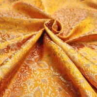 Indian Brocade Design 3 - Yellow