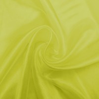 Plain Dyed Organza Yellow