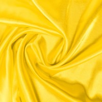 20 metres of Polyester Satin - Yellow