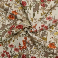 Cotton Canvas - Autumn Floral