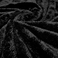 Fluffy Fleece - BLACK