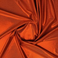 Shine Lycra - BURNT ORANGE