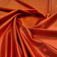 Shine Lycra - BURNT ORANGE