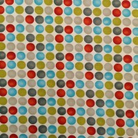 Cotton Canvas - Polkadot AUTUMN