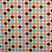 Cotton Canvas - Polkadot SPRING