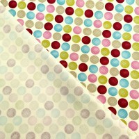 Cotton Canvas - Polkadot SPRING