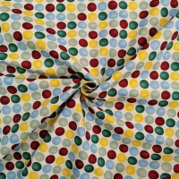 Cotton Canvas - Polkadot SUMMER