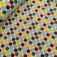 Cotton Canvas - Polkadot SUMMER