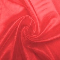 Plain Dyed Organza Red