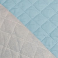 Quilted Polycotton SKY BLUE