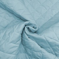 Quilted Polycotton SKY BLUE