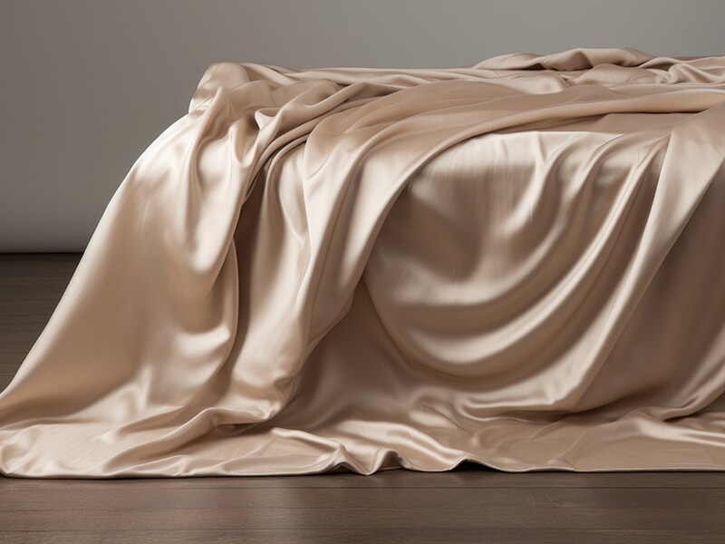 Gold Silk Bedsheets