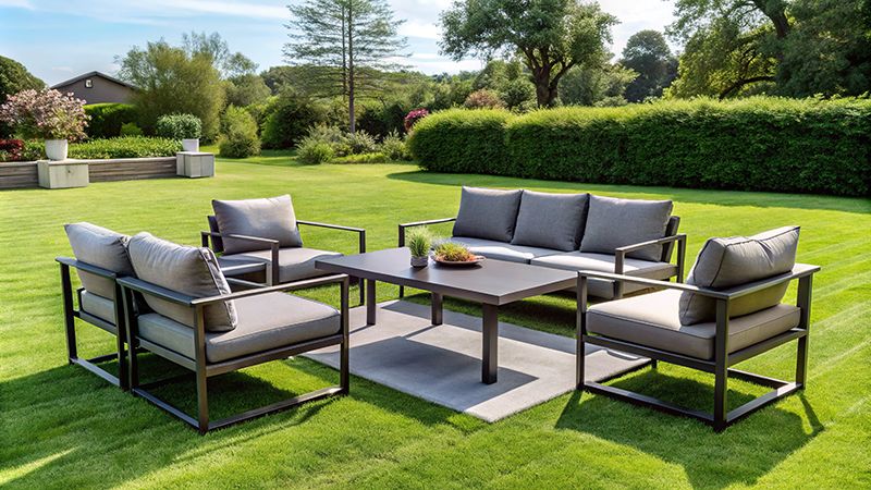 Silver Outdoor Furniture