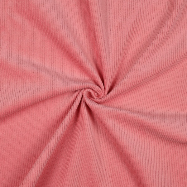 Washed Stretch Cotton Corduroy - Rose