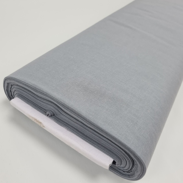 100% Cotton Fabric Silver (25 Metres)