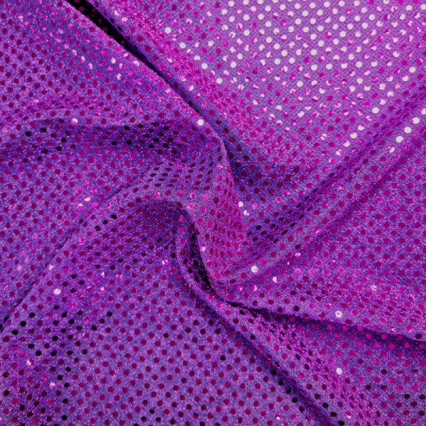 Royal Blue 3mm Sequin Fabric