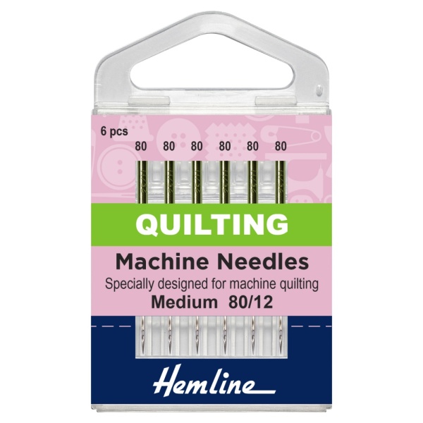 Sewing Machine Needles: Quilting: Medium 80(12)