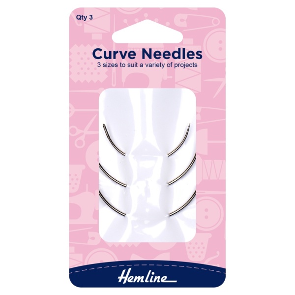 Hand Sewing Needles: Curved Set