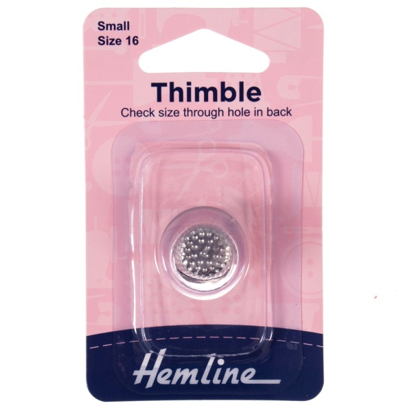 Thimble: Metal: Size 16, Small