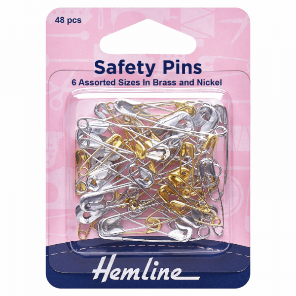 clear safety pins
