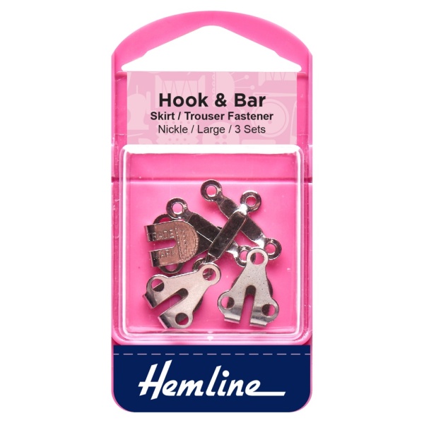 Hook and Bar: Large: Black