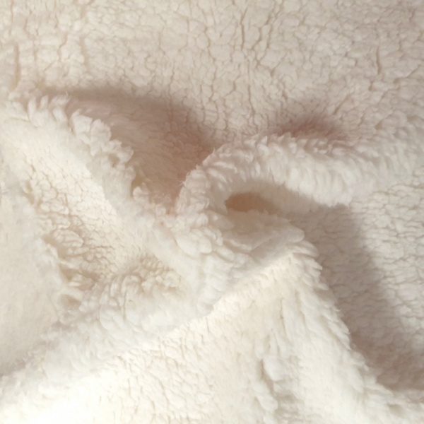 Grey Sherpa Fleece Fabric | Grey Sherpa Fleece Material