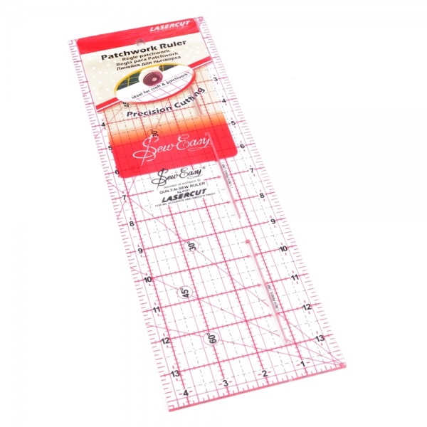 14 inch by 4.5 inch Patchwork Ruler