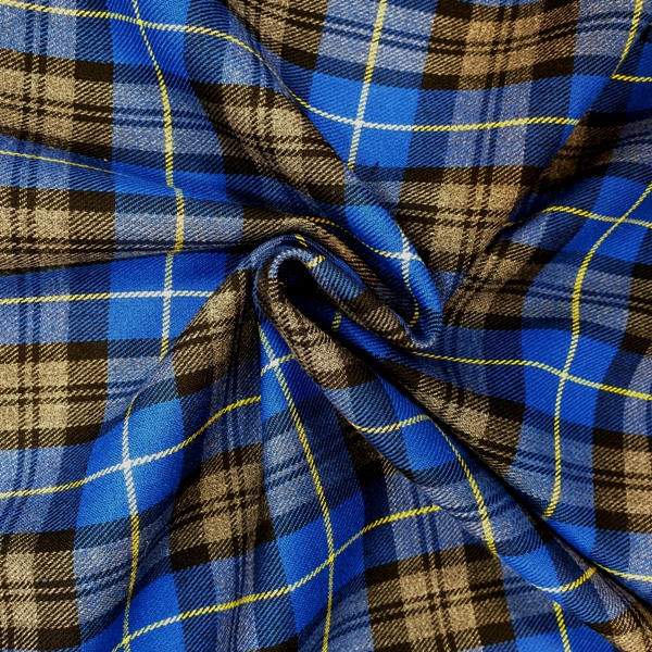 TARTAN POLYVISCOSE - DESIGN 17Check tartan, check polyvoscose, check fabric