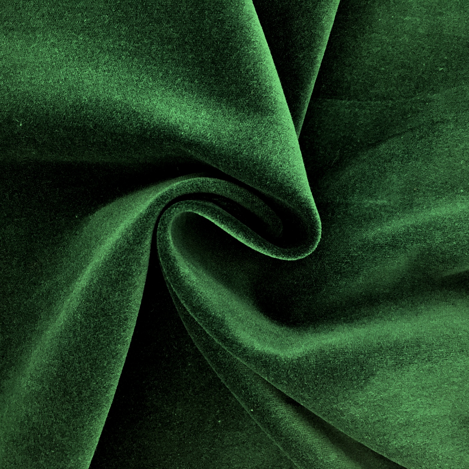 Emerald Green Velvet Fabric